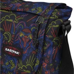 Eastpak Besace Delegate + 17 Pouces 38,5 Cm Neonprintblack -Bagages Et Sacs besace delegate 17 pouces 385 cm neonprintblack 2