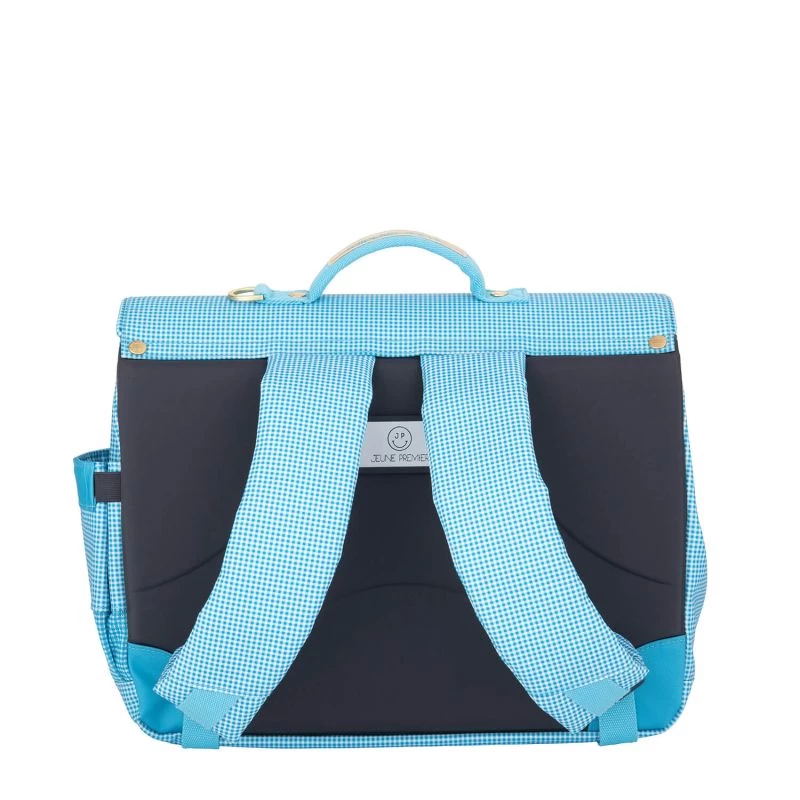 Cartable It Bag Midi 38cm Vichy Love Blue 4 Cartable It Bag Midi 38cm Vichy Love Blue – Image 4