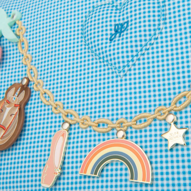 Cartable It Bag Midi 38cm Vichy Love Blue 5 Cartable It Bag Midi 38cm Vichy Love Blue – Image 5