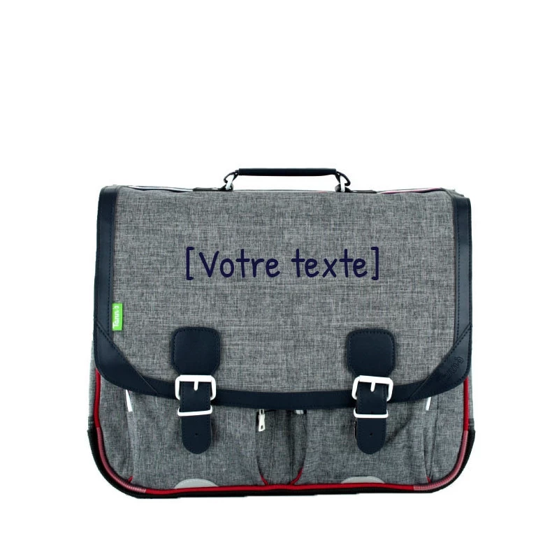 Cartable Scolaire à Personnaliser Les Chinés 41 Cm Light Chiné 2 Cartable Scolaire à Personnaliser Les Chinés 41 Cm Light Chiné – Image 2