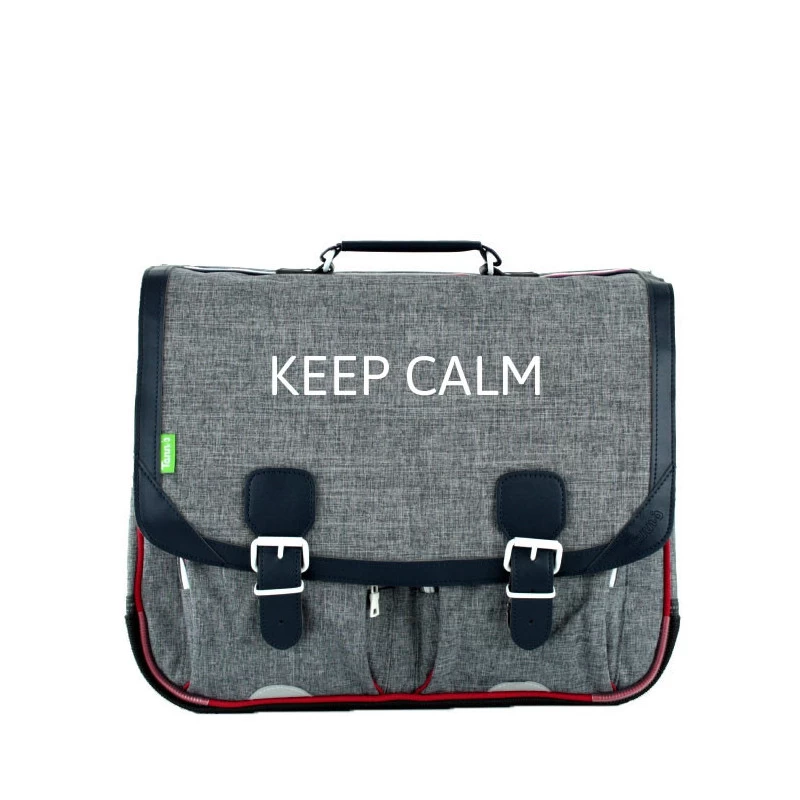 Cartable Scolaire à Personnaliser Les Chinés 41 Cm Light Chiné 3 Cartable Scolaire à Personnaliser Les Chinés 41 Cm Light Chiné – Image 3