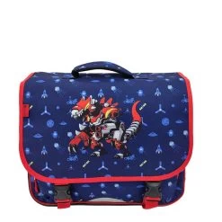 Cartable Scolaire Kid Robot Dino 41 Cm Bleu