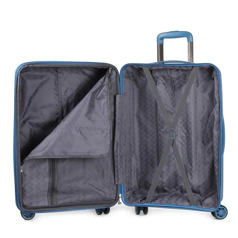 Valise Rigide Akari Extensible 76,5 Cm Bleu 2 Valise Rigide Akari Extensible 76,5 Cm Bleu – Image 2
