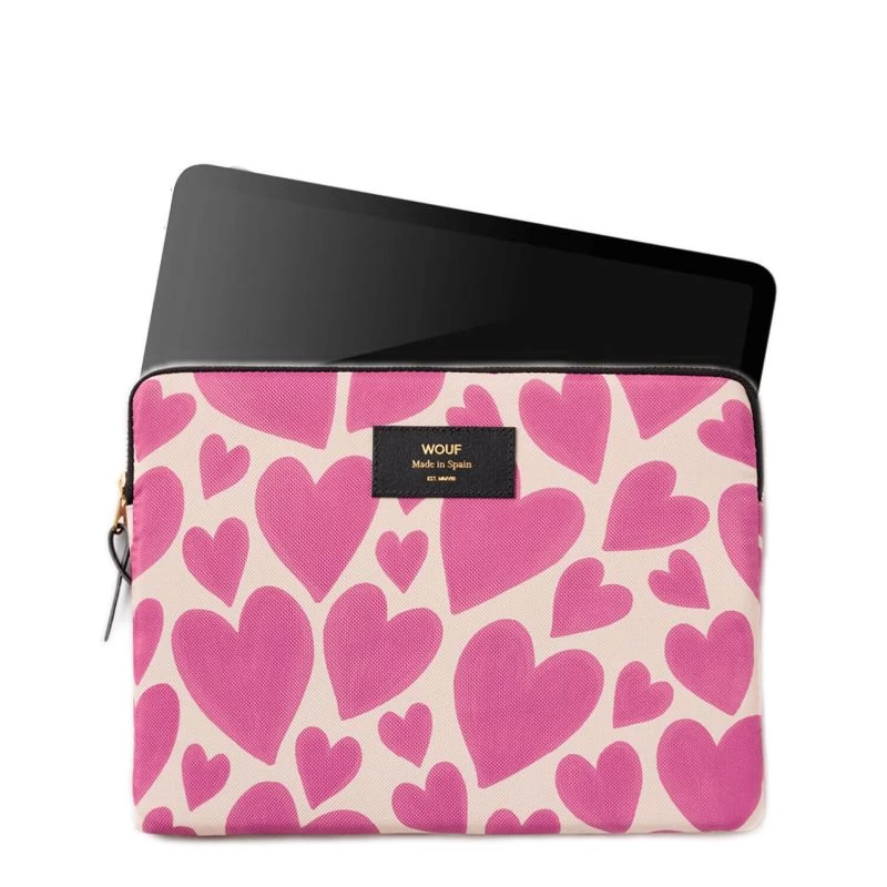 Wouf Housse IPad 25 Cm Pink Love 2 Wouf Housse IPad 25 Cm Pink Love – Image 2