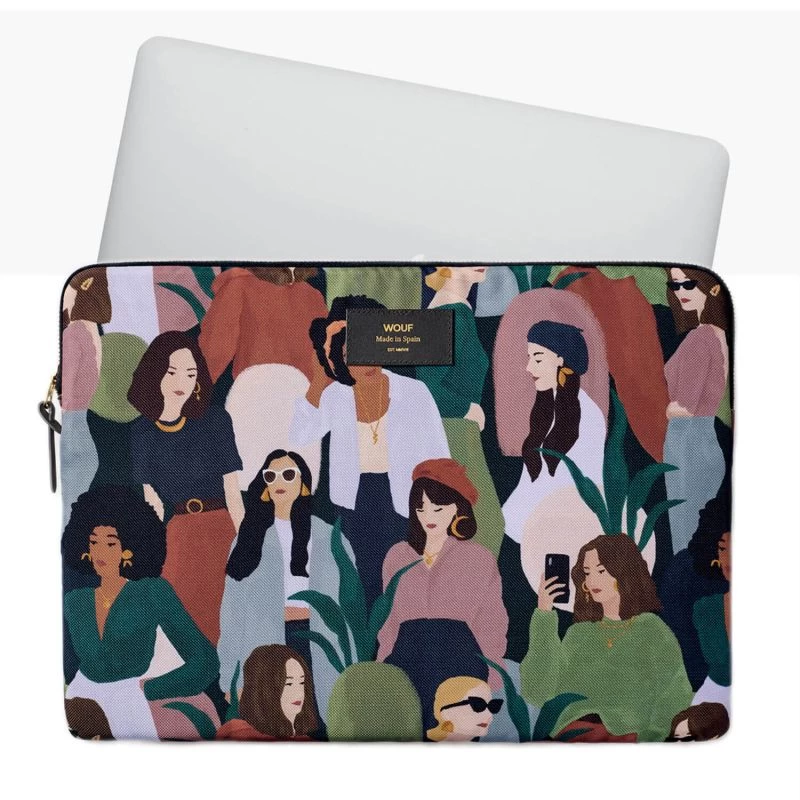 Wouf Housse Ordinateur 15" Et 16" 35.8 Cm Gina 2 Wouf Housse Ordinateur 15" Et 16" 35.8 Cm Gina – Image 2