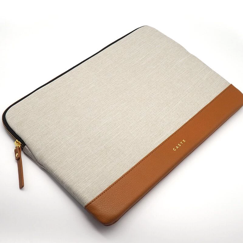 Housse Ordinateur Classique 13 Pouces Gris Café 2 Housse Ordinateur Classique 13 Pouces Gris Café – Image 2