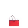 Petit Porte-monnaie Emile En Cuir UpCyclé Rubis Rouge