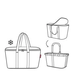 Reisenthel Petit Sac Isotherme Coolerbag XS 27,5 Cm Black -Bagages Et Sacs petit sac isotherme coolerbag xs 275 cm black 5