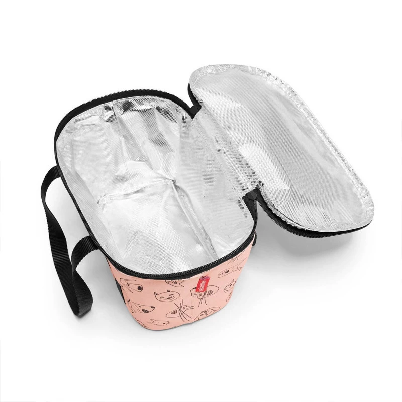 Reisenthel Petit Sac Isotherme Coolerbag XS 27,5 Cm Cats And Dogs Rose 2 Reisenthel Petit Sac Isotherme Coolerbag XS 27,5 Cm Cats And Dogs Rose – Image 2