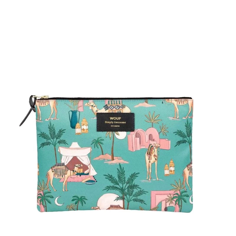 Wouf Pochette Large XL 28 Cm Sahara 1 Wouf Pochette Large XL 28 Cm Sahara