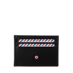 Porte-cartes Georges En Cuir Végétal Onyx Noir