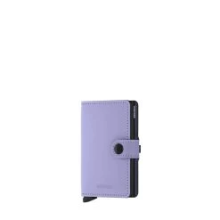 Secrid Porte-cartes Miniwallet Matte Anti-RFID 10.2 Cm Lilac-Black