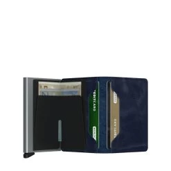 Secrid Porte-cartes Slimwallet Vintage Anti-RFID 10.2 Cm Blue -Bagages Et Sacs porte cartes slimwallet vintage anti rfid 102 cm blue 3