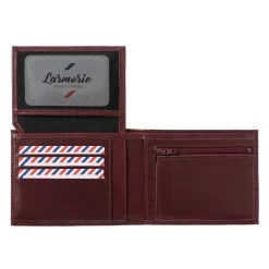 Portefeuille Italien Arthur En Cuir Lisse Vigne Rouge 6 Portefeuille Italien Arthur En Cuir Lisse Vigne Rouge -Bagages Et Sacs portefeuille italien arthur en cuir lisse vigne rouge 2