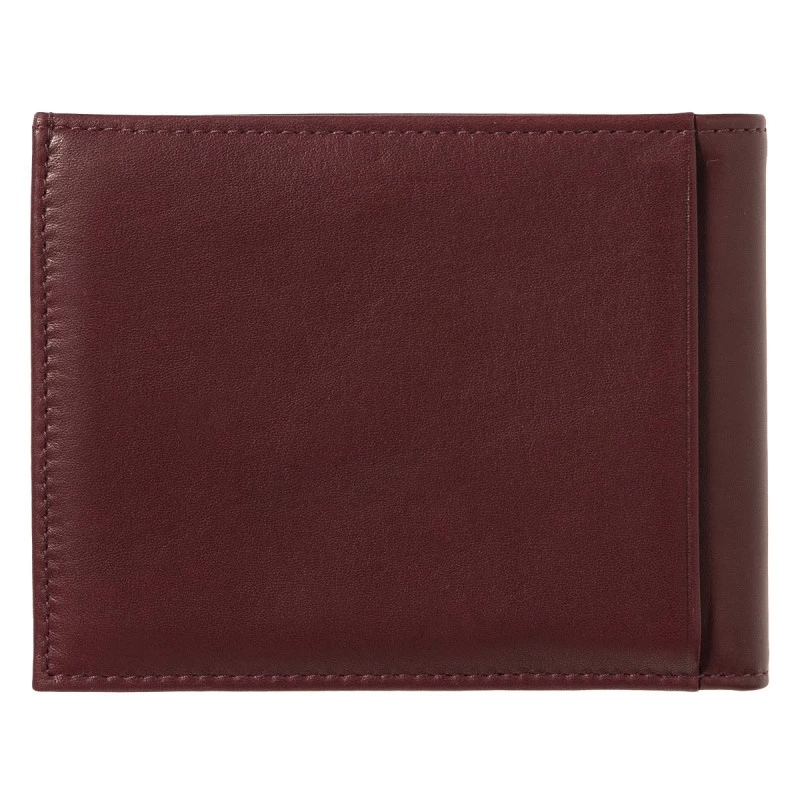 Portefeuille Italien Arthur En Cuir Lisse Vigne Rouge 4 Portefeuille Italien Arthur En Cuir Lisse Vigne Rouge – Image 4