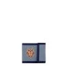 Portefeuille Loup Bleu 11,5 Cm Bleu Jean