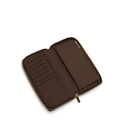 Matt & Nat Portefeuille Purity Central 20cm Chocolat -Bagages Et Sacs portefeuille purity central 20cm chocolat 2