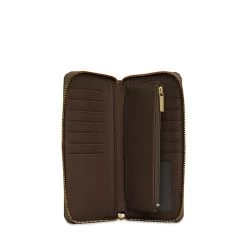 Matt & Nat Portefeuille Purity Central 20cm Chocolat -Bagages Et Sacs portefeuille purity central 20cm chocolat 4