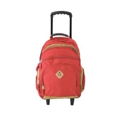 Sac à Dos à Roulettes Basic 50 Cm Rouge