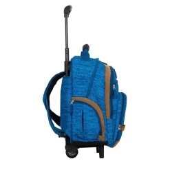 Sac à Dos à Roulettes Basic 50cm Bleu -Bagages Et Sacs sac a dos a roulettes basic 50cm bleu 3