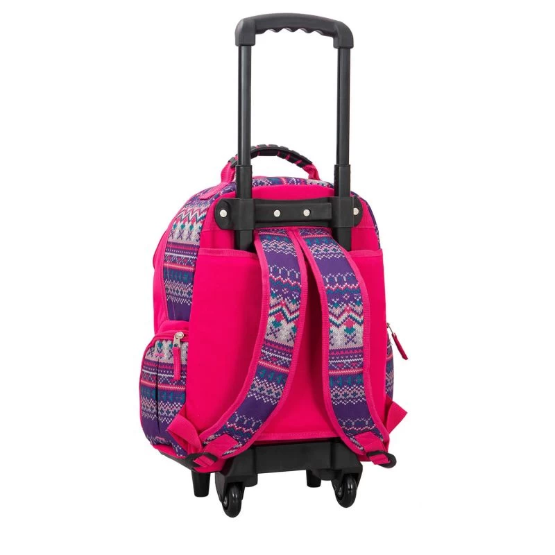 Sac à Dos à Roulettes Geo Color Girly 51 Cm Rose 4 Sac à Dos à Roulettes Geo Color Girly 51 Cm Rose – Image 4
