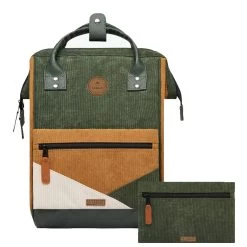 Cabaïa Sac à Dos Adventurer Medium 23 Litres + 2 Grandes Pochettes Doha