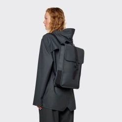 Rains Sac à Dos Backpack Mini 40 Cm Slate Gris Ardoise -Bagages Et Sacs sac a dos backpack mini 40 cm slate gris ardoise 5