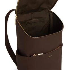 Matt & Nat Sac à Dos Brave Purity 13 Pouces Chocolat -Bagages Et Sacs sac a dos brave purity 13 pouces chocolat 3
