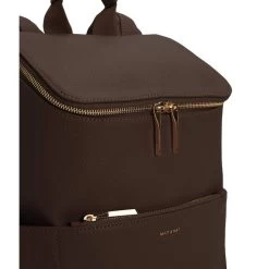 Matt & Nat Sac à Dos Brave Purity 13 Pouces Chocolat -Bagages Et Sacs sac a dos brave purity 13 pouces chocolat 4