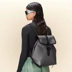 Rains Sac à Dos Bucket 30 Cm Metallic Grey -Bagages Et Sacs sac a dos bucket 30 cm metallic grey 2