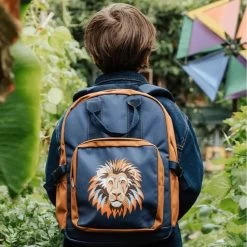 Sac à Dos Moyen Simba 40 Cm Bleu Et Orange -Bagages Et Sacs sac a dos moyen simba 40 cm bleu et orange 3