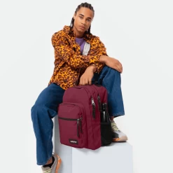 Eastpak Sac à Dos Ordinateur Morius 15 Pouces Bushy Burgundy -Bagages Et Sacs sac a dos ordinateur morius 15 pouces bushy burgundy 6
