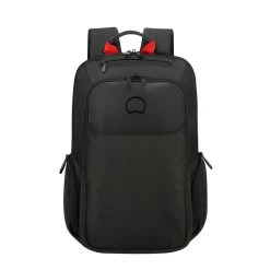 Delsey Paris Sac à Dos Ordinateur Parvis Plus 13,3 Pouces 39 Cm Noir