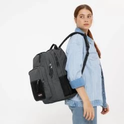 Eastpak Sac à Dos Ordinateur Pinzip 15 Pouces Black Denim -Bagages Et Sacs sac a dos ordinateur pinzip 15 pouces black denim 3