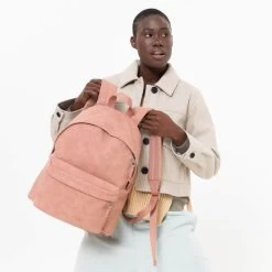 Eastpak Sac à Dos Padded Pak'R 24 Litres Grained Pink -Bagages Et Sacs sac a dos padded pak r 24 litres grained pink 5