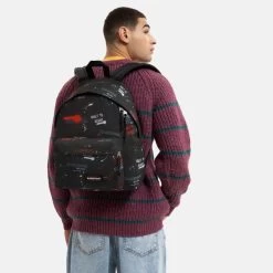 Eastpak Sac à Dos Padded Pak'R 24 Litres Tags Black -Bagages Et Sacs sac a dos padded pak r 24 litres tags black 4