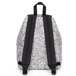 Eastpak Sac à Dos Padded Pak'R 24 Litres Wally Pattern White -Bagages Et Sacs sac a dos padded pak r 24 litres wally pattern white 2