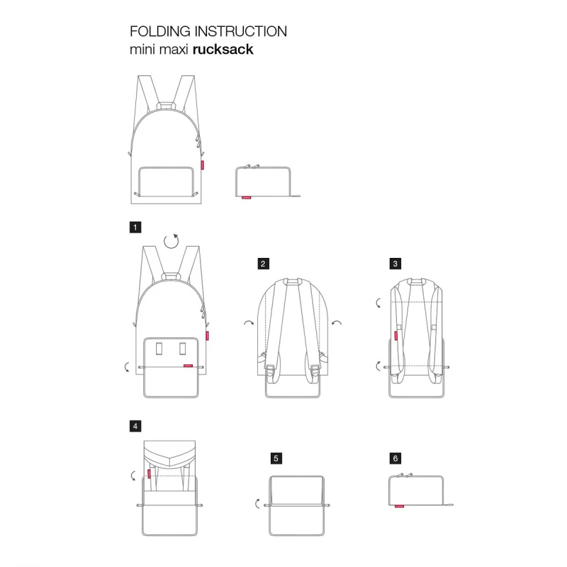 Reisenthel Sac à Dos Pliant Mini Maxi Rucksack 45 Cm Floral 1 4 Reisenthel Sac à Dos Pliant Mini Maxi Rucksack 45 Cm Floral 1 – Image 4