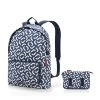 Reisenthel Sac à Dos Pliant Mini Maxi Rucksack 45 Cm Signature Navy