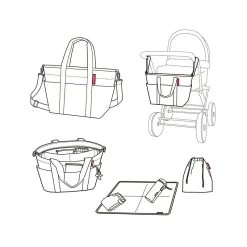 Reisenthel Sac à Langer Baby Organizer 50 Cm Dark Ruby -Bagages Et Sacs sac a langer baby organizer 50 cm dark ruby 5