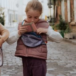 Sac Banane à Paillettes 25 Cm Violet