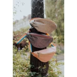 Sac Banane à Paillettes 25 Cm Violet -Bagages Et Sacs sac banane a paillettes 25 cm corail 1 4