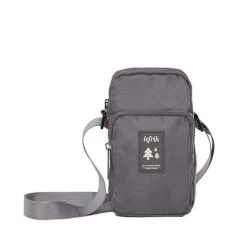 Lefrik Sac Bandoulière Amsterdam En PET 18 Cm Grey