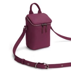 Matt & Nat Sac Bandoulière Brave Micro Purity 19,5 Cm Tarte - Violet -Bagages Et Sacs sac bandouliere brave micro purity 195 cm tarte violet 2