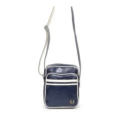 Fred Perry Sac Bandoulière Classic Side Bag 23 Cm Navy