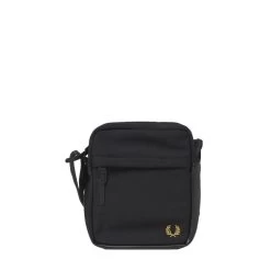Fred Perry Sac Bandoulière Pique Side 24 Cm Black