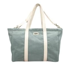 Sac Cabas Jean 60 Cm Sauge