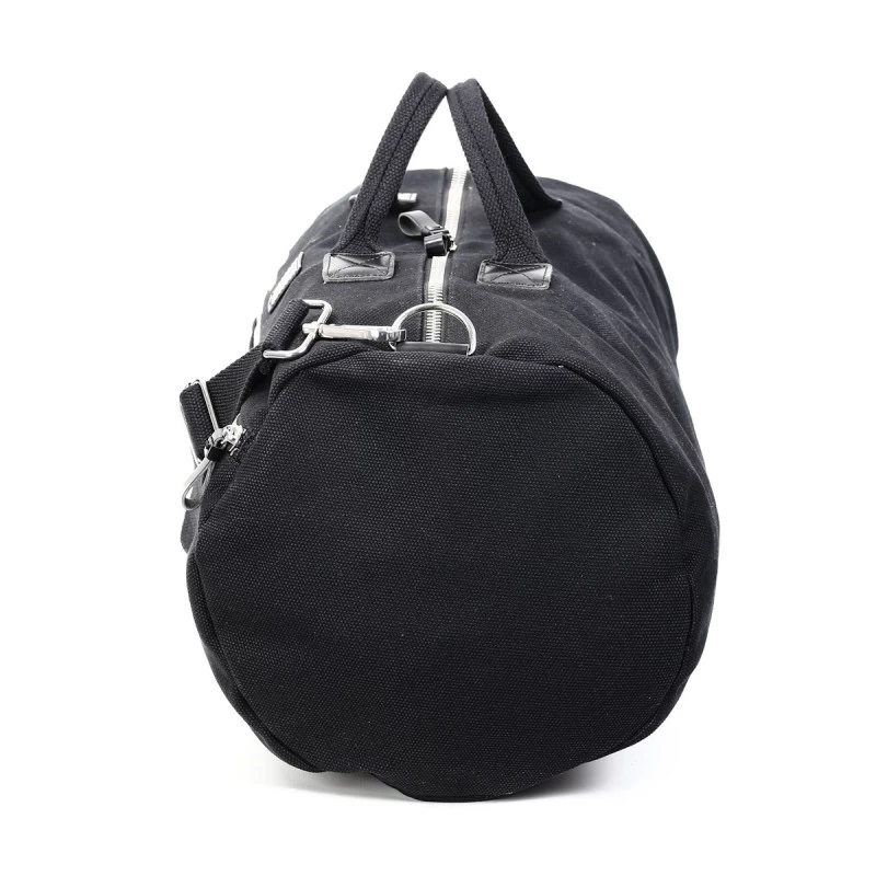 Fred Perry Sac De Voyage Heavy Canvas Duffle Bag 34 Litres Black 3 Fred Perry Sac De Voyage Heavy Canvas Duffle Bag 34 Litres Black – Image 3