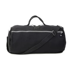 Fred Perry Sac De Voyage Heavy Canvas Duffle Bag 34 Litres Black