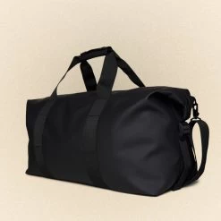 Rains Sac De Voyage Hilo Week-end Bag L 47 Litres Noir -Bagages Et Sacs sac de voyage hilo week end bag l 47 litres noir 2